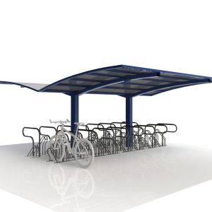 Bike Shelter Double BSS11