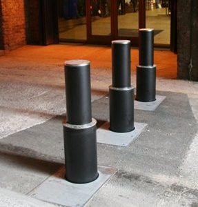PAS68 Telescopic Shallow Retractable Bollard