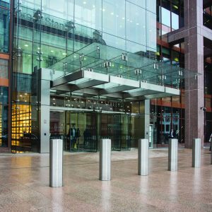 PAS68 Shallow Mount Fixed Bollards